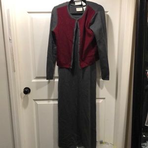 Preview Collection Dress and Cardigan Set XS